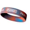 Rot-blaues Silikonarmband 19mm Punok