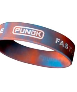 Rot-blaues Silikonarmband 19mm Punok