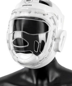 Schutzhelm für Kinder WKF Approved, weiß Tokaido