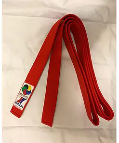 Hirota Gürtel aus roter oder blauer Baumwolle speziell für Yohachi