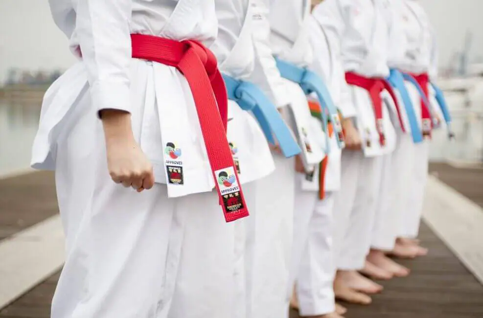 Karate Wettkampfgürtel SHUREIDO Baumwolle - WKF anerkannt