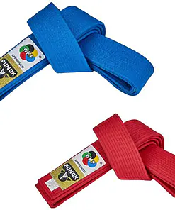 Wettkampfgürtel PUNOK Kata WKF - Rot oder Blau - WKF