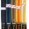 Zweifarbige Gürtel Kaiten 100% Baumwolle