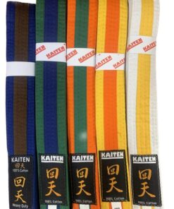 Zweifarbige Gürtel Kaiten 100% Baumwolle