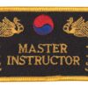 Bestickte Abzeichen Master Instructor - Danrho