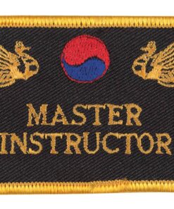 Bestickte Abzeichen Master Instructor - Danrho