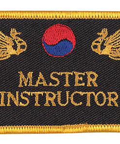 Bestickte Abzeichen Master Instructor - Danrho