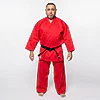 Karateanzug Training Fuji-Mae Blau oder Rot 18 Karate-Training Fuji-Mae rot