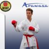 Arawaza Kumite Deluxe Evo WUKF Karateanzug - Rot