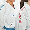 Kimono Karateanzug Kata Deluxe Evo Combo Set - Premier League ROT und BLAU - WKF - Arawaza