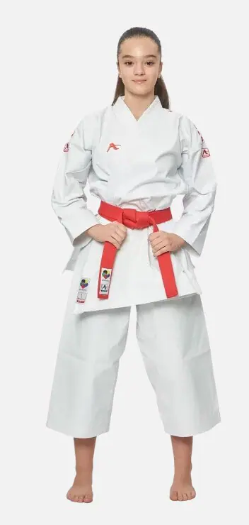 Karateanzug Karate Kata Deluxe Evo Combo Set - Premier League - rot