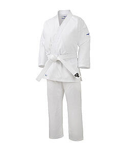 Karateanzug Karate Kiai Mizuno ohne Gürtel