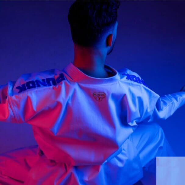 Kimono Karate PUNOK WKF Wettkampf VERTEX - Set 3 Stück 6 Karateanzug PUNOK VERTEX - 3 Stück