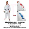 Kimono Kata KAMINARI X Pack SMAI - WKF 24 Kimono Kata KAMINARI X Pack SMAI