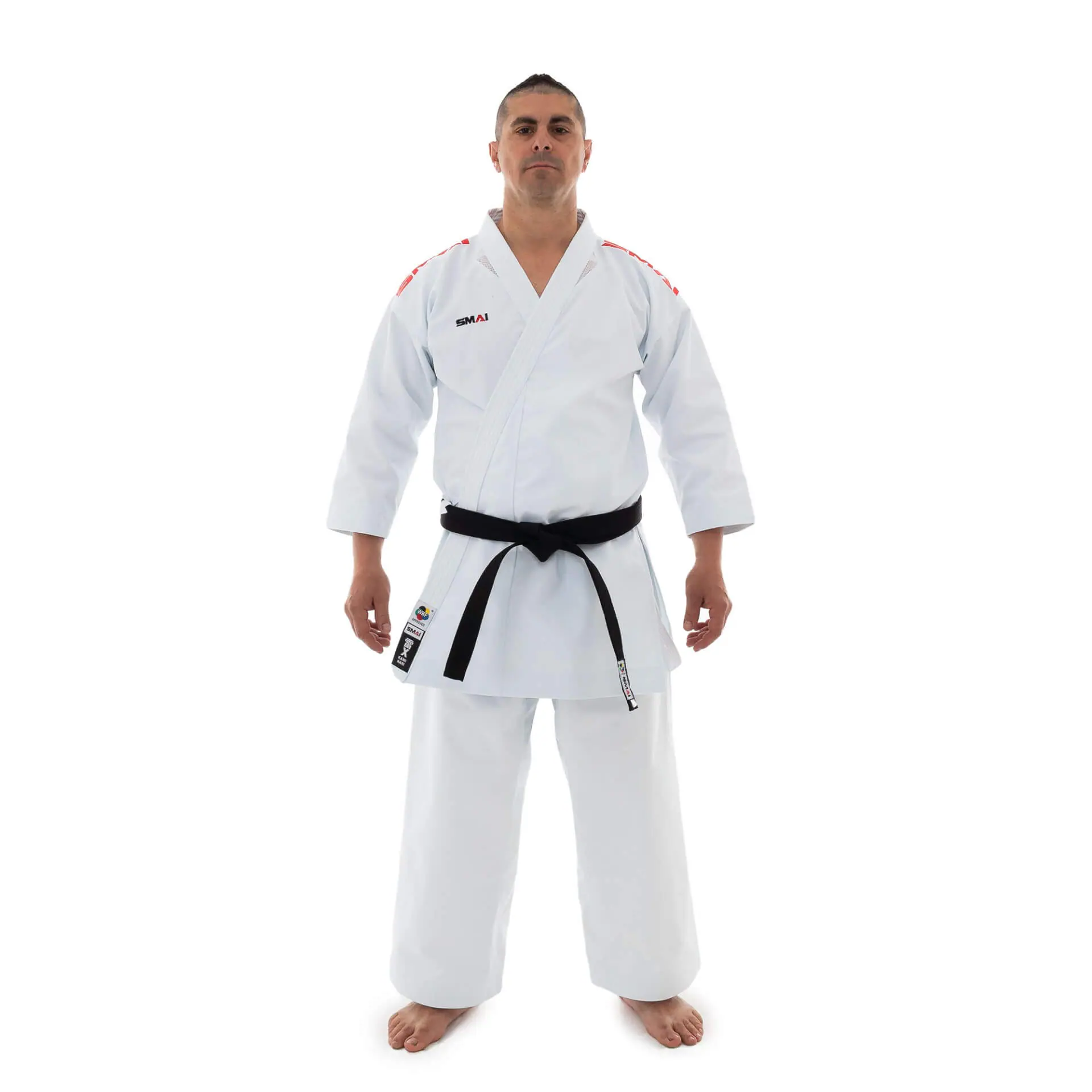 Kimono Kata KAMINARI X Pack SMAI - WKF 13 Kimono Kata KAMINARI X Pack SMAI - WKF rot