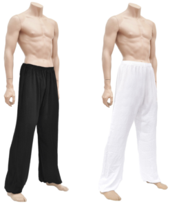 Tai-Chi-Hose aus Viskose und Baumwolle