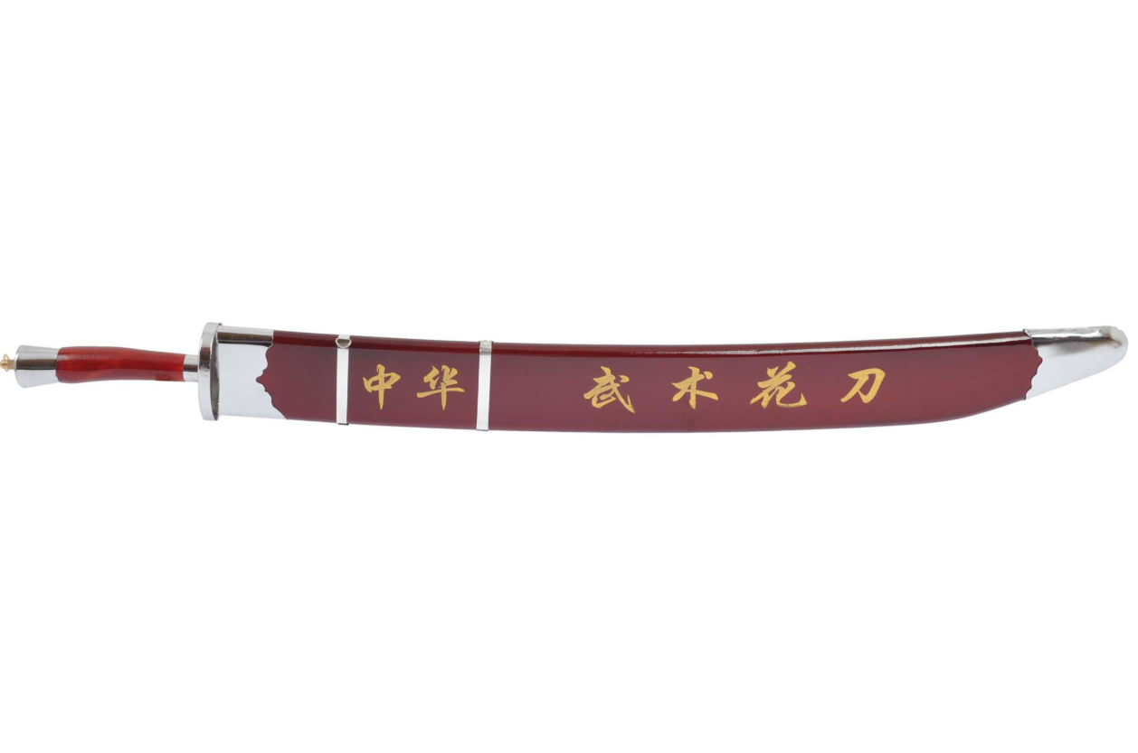 Tai Ji-Schwert - Tai Chi - High-End – Halbstarre Klinge (Copie) (Copie) (Copie) (Copie) (Copie) (Copie) (Copie) (Copie) (Copie) 7 Sabre d'entraînement semi-flexible fourreau-rouge