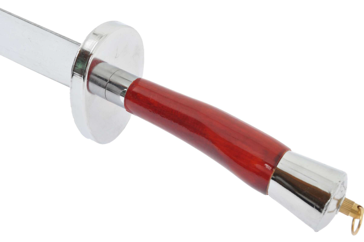 Tai Ji-Schwert - Tai Chi - High-End – Halbstarre Klinge (Copie) (Copie) (Copie) (Copie) (Copie) (Copie) (Copie) (Copie) (Copie) 6 Sabre d'entraînement semi-flexible fourreau rouge