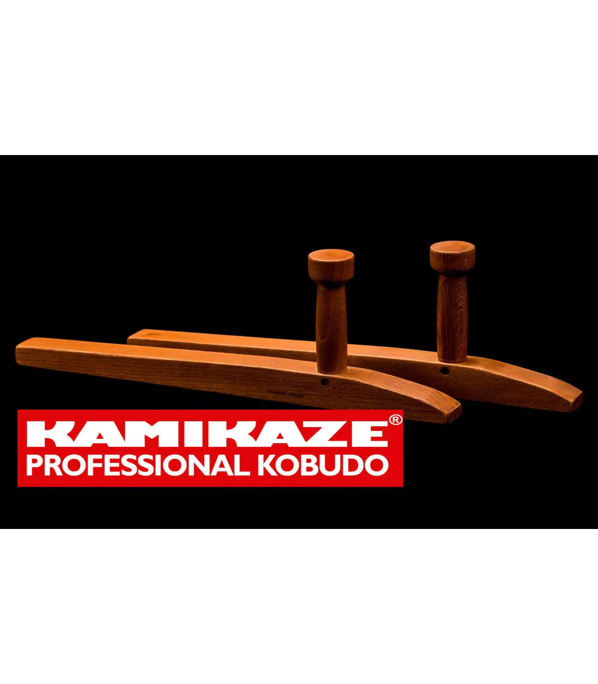 Tonfa Kamikaze Professionelle Kobudo Eiche
