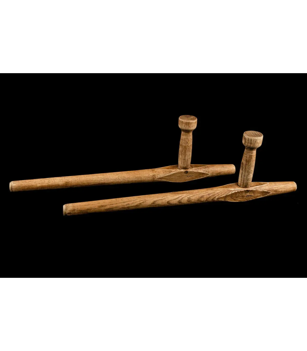 Tonfa Kamikaze Professionelle Kobudo runde Eiche - Paar