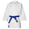 Karatejacke Kumite bestickt Tôshi-WKF Mizuno-blau