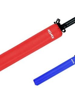 Offizieller Yoseikan Budo Tambo-Schaumstoff-Wendeschlagstock-kwon-karate-gi-rot-blau