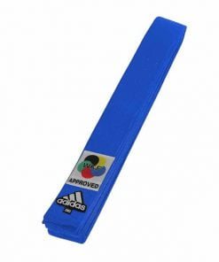 karate gürtel adidas elite b242k-wkf blau