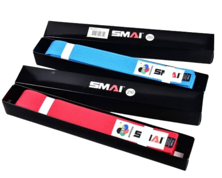 SMAI Deluxe Mixed Karate Gürtel - WKF 3 Deluxe Mixed Karate Gürtel