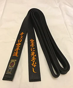 schwarz-gürtel-von-karate-hirota-B-601-spezial-seide