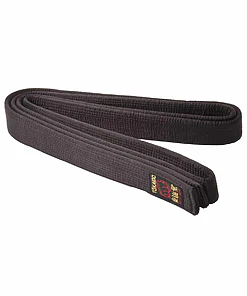 Tokaido Extragroßer schwarzer Karate-Gürtel - Hergestellt in Japan - Hochwertige Seiden-Satin-Qualität