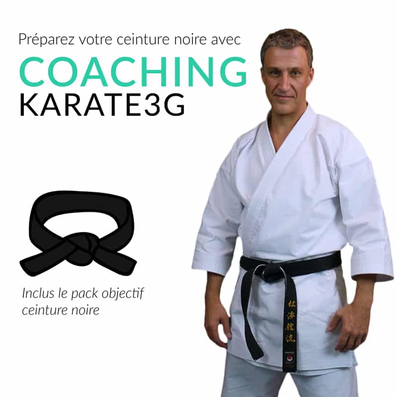 Online-Karatekurs Schwarzer Gürtel PACK OBJECTIF Karate3G™ 4 coaching-karate3g-schwarzer-gürtel-karate-ausbildung-in-video