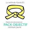 Online Karatekurs Gelber Gürtel PACK OBJECTIF Karate3G™ video
