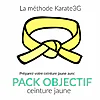 Online Karatekurs Gelber Gürtel PACK OBJECTIF Karate3G™ video