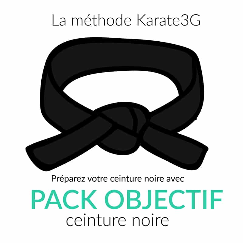 Online-Karatekurs Schwarzer Gürtel PACK OBJECTIF Karate3G™ 3 Online Karatekurs Schwarzer Gürtel PACK OBJECTIF Karate3G™ Video