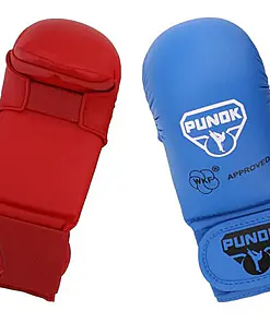 Karatehandschuhe PUNOK WKF Kumite - Blau oder Rot