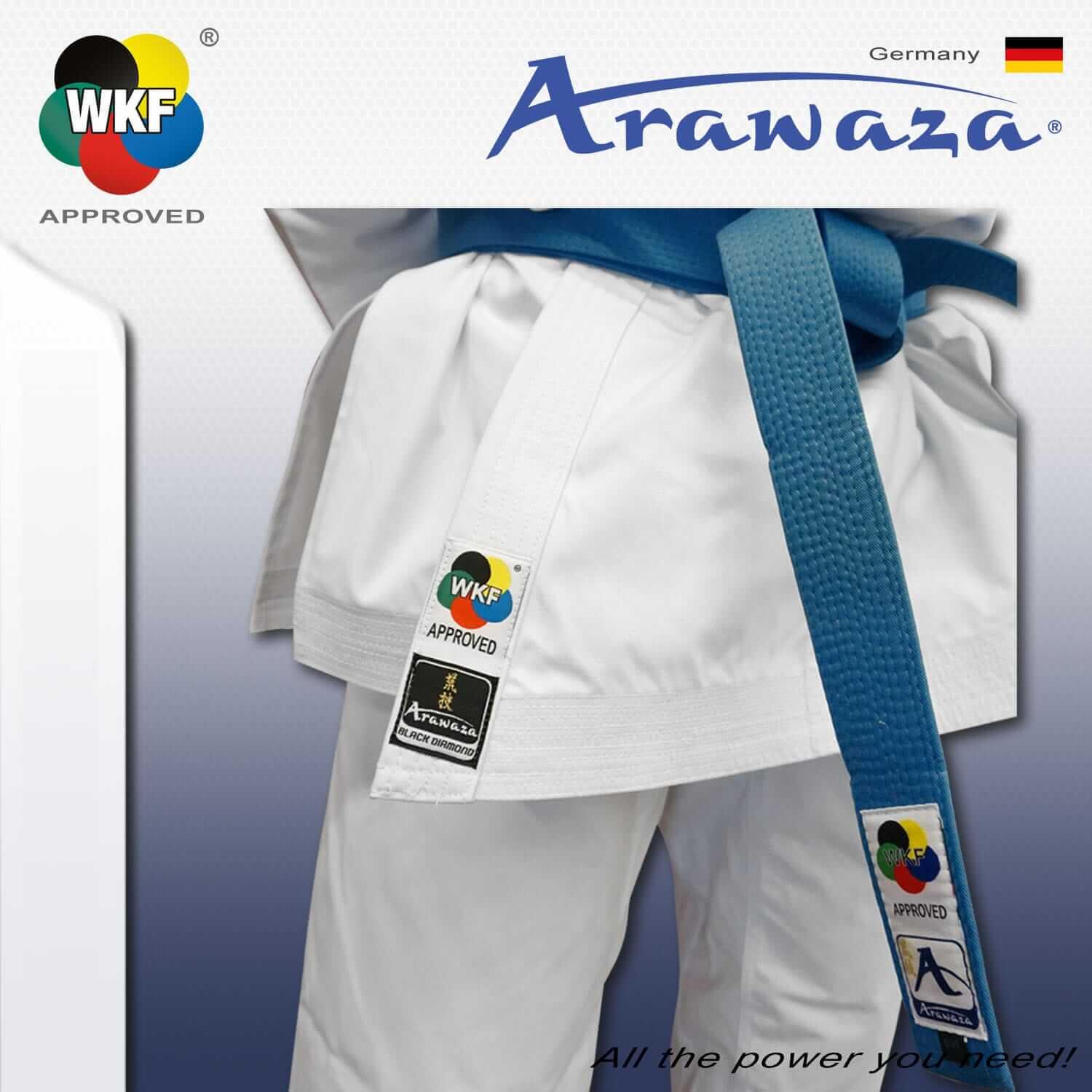 Karateanzug Arawaza Black Diamond - WKF - Premier League - Frauenpokal 6 kimono-karate-arawaza-black-diamond-wkf-pemiere-league-women