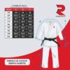 Keikogi Karateanzug - Fight-Art (Copie) 10 kimono-karate-competition-kumite-modele-sempai-wkf taille
