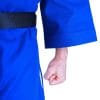 kimono-karate-gi-kamikaze-goshin-jacke-blau-genäht-Ärmel