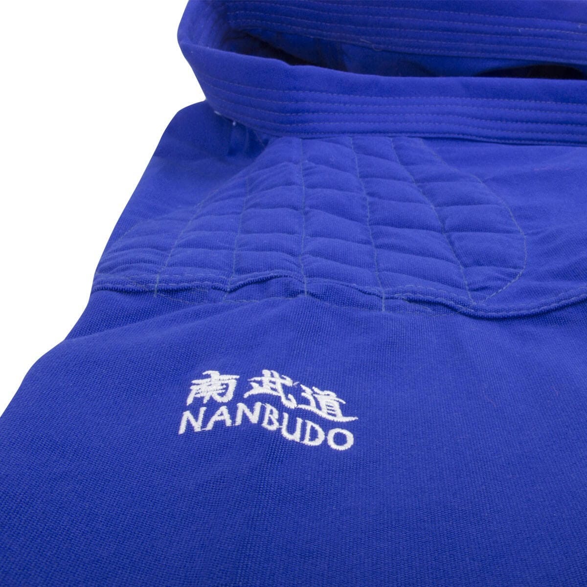 Offizieller Karateanzug Nanbudo von Fuji Mae 7 kimono-karate-gi-nanbudo-official-fujimae-veste-bleue-broderie-epaule