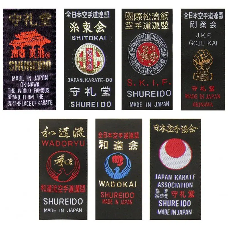 Karateanzug Shureido New Wave 3 18 kimono-karate-gi-shureido-etiketten-styles-karate