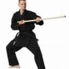 Tokaido Karateanzug BUJIN KURO Schwarz 190 cm-kobudo-atbk karategi