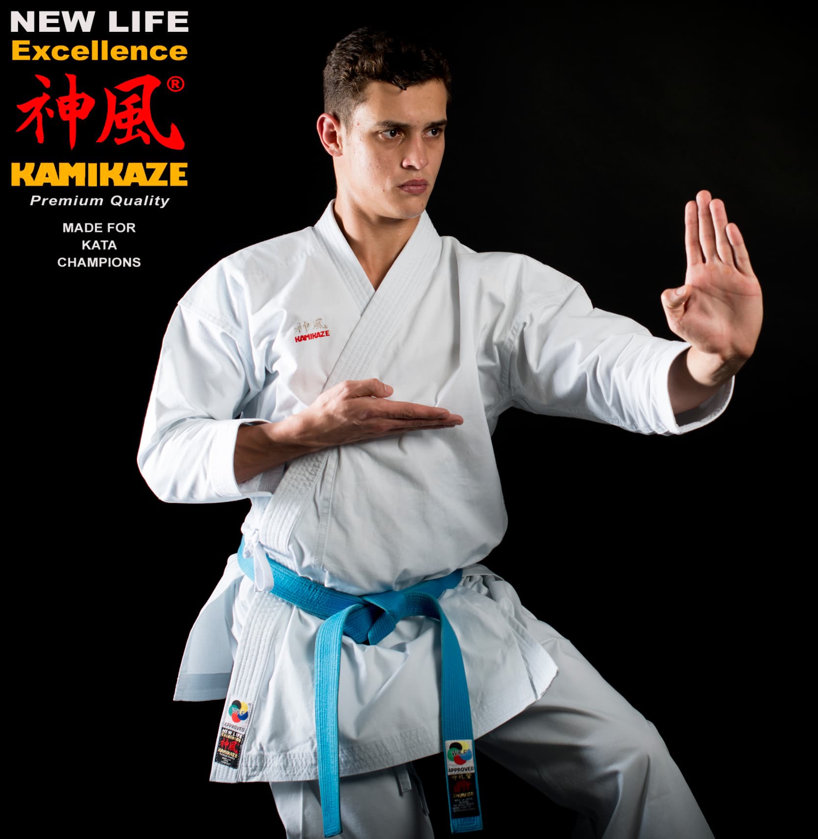 Karateanzug New Life Kamikaze Karateanzug Excellence 3 kimono karateanzug kamikaze new life excellence karategi
