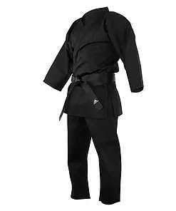 kimono-karateanzug-schwarz-bushido-adidas-k240b