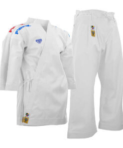 Kimono Karate PUNOK WKF Competition Gold Kata 3 Stück