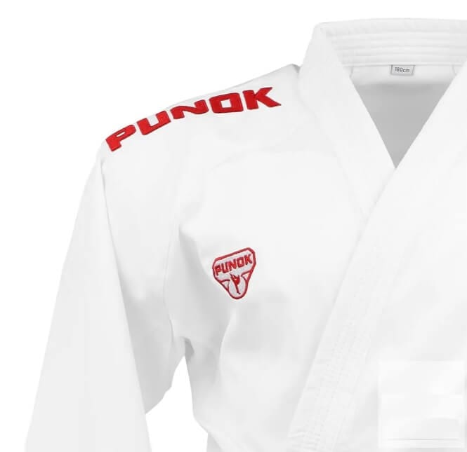 Kimono Karate PUNOK WKF Wettkampf Kumite - Combo Set 3 Stück 11 kimono-karateanzug-punok-wkf-wettkampf-kumite-rot