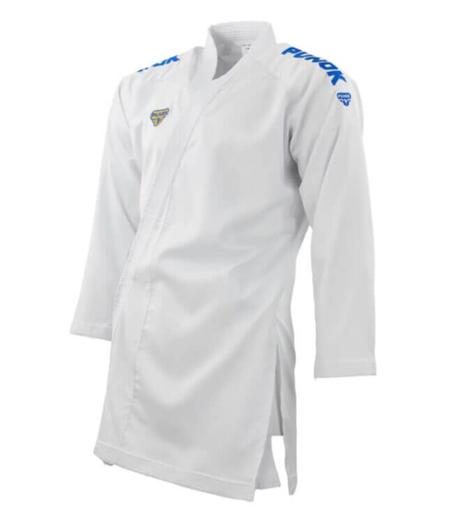 Kimono Karate PUNOK WKF Wettkampf Kumite - Takyon Set 3-teilig 7 kimono-karateanzug-punok-wkf-wettkampf-kumite-takyon-blau-set