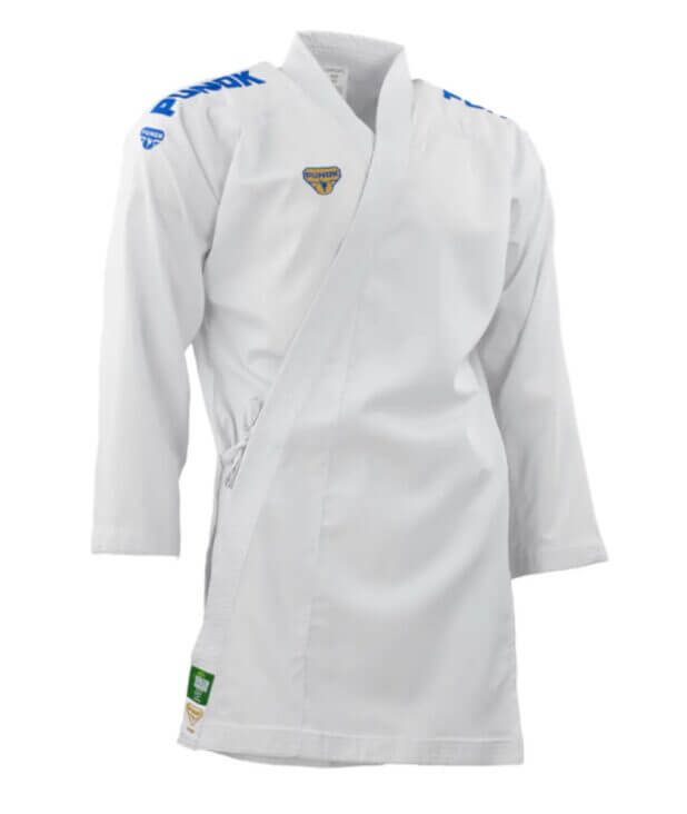 Kimono Karate PUNOK WKF Wettkampf Kumite - Takyon Set 3-teilig 6 kimono-karateanzug-punok-wkf-wettkampf-kumite-takyon-blau