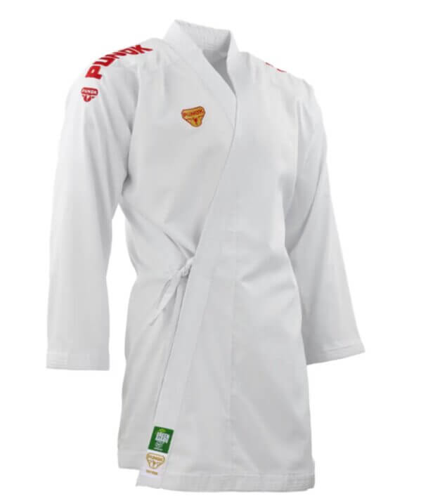 Kimono Karate PUNOK WKF Wettkampf Kumite - Takyon Set 3-teilig 9 kimono-karateanzug-punok-wkf-wettkampf-kumite-takyon-rot