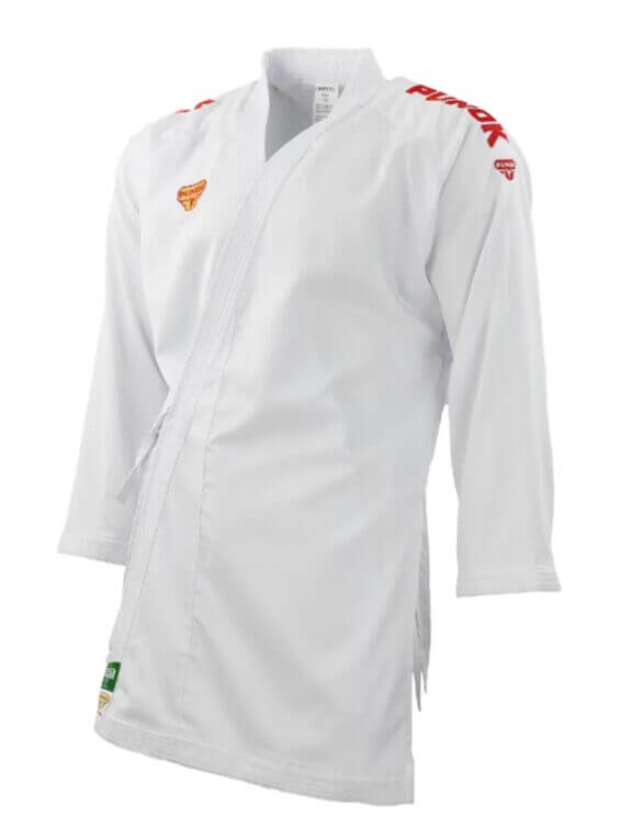 Kimono Karate PUNOK WKF Wettkampf Kumite - Takyon Set 3-teilig 21 kimono-karateanzug-punok-wkf-wettkampf-takyon-rot