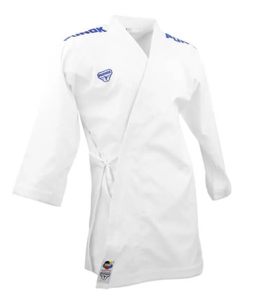 Kimono Karate PUNOK WKF Wettkampf Kumite - Combo Set 3 Stück 4 kimono-karateanzug-punok-wkf-kumite-veste-blau